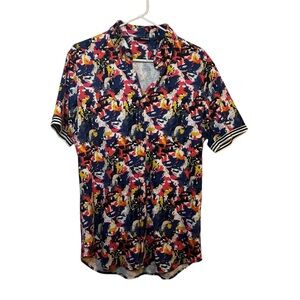 MURANO Liquid Luxury abstract dress shirt